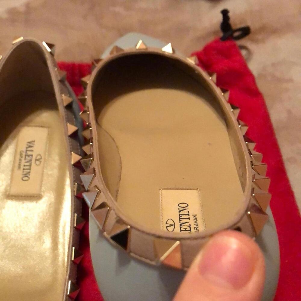 Valentino studded flats - Picture 6 of 7